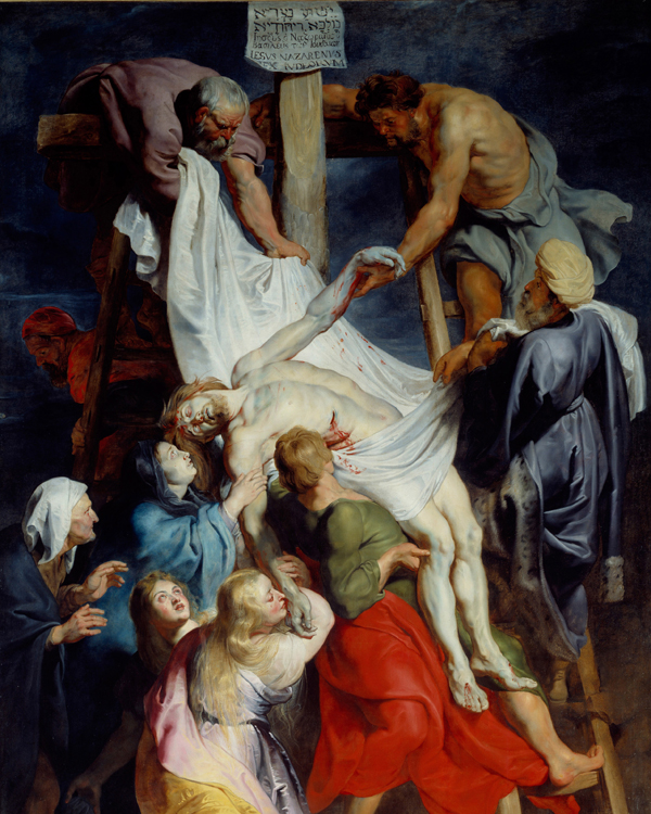 Peter Paul Rubens, Deposizione (1616-1617), olio su tela. Lille, Musée des Beaux-Arts (Scala).